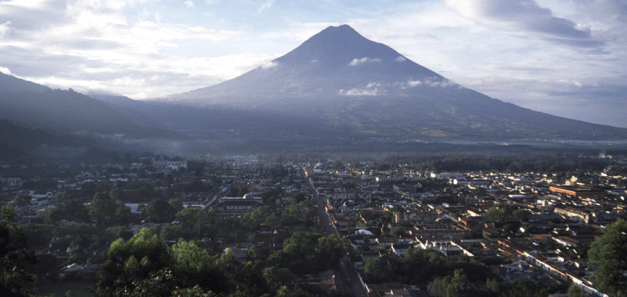 Antigua is the main portal for many travellers coming into Guatemala