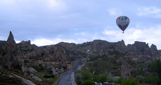Taking a Balloon Ride in Cappadocia is probably the most incredible way to see the surreal landscape