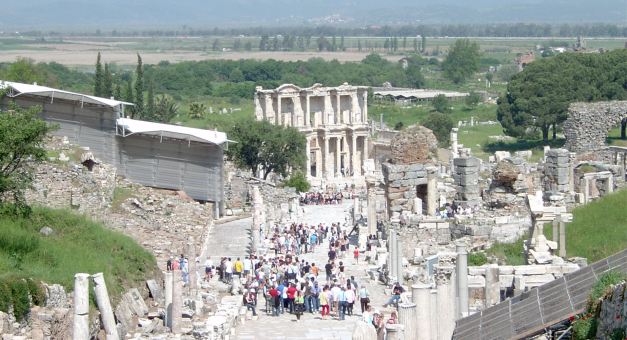 Ephesus was once a thriving, vibrant, seaside city