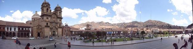 The Plaza de Armas in Cusco