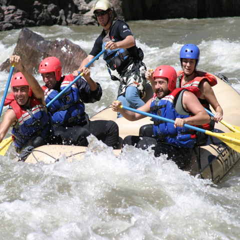 Rafting in Peru