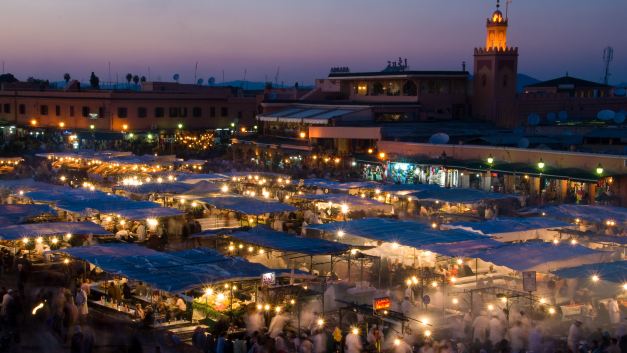 Djemâa El Fna is a source of non-stop activity