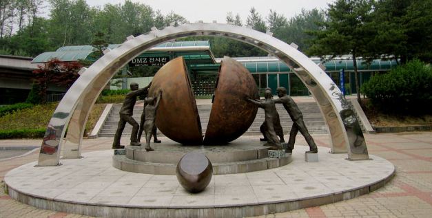 A trip to the DMZ is to encounter the boarder between the North & South and to learn what the Korean War was about