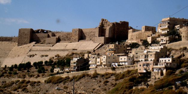The Castle at Kerak was built during the Crusades
