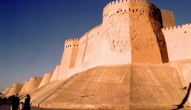 The walls of Khiva