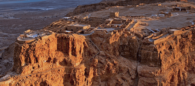 The Mountain-Top City of Massada
