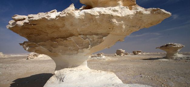 The Mushroom Desert outside Farafra