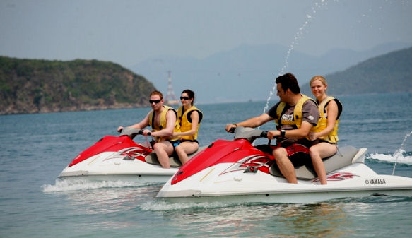 Jet Skiing at Phan Thiet Beach