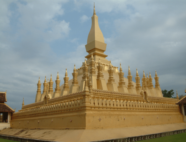 Phat That Luang in Vientianne