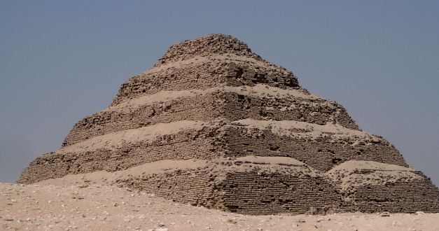 The Step Pyramid at Saqqara (Sakkara)