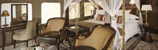 Suggested Luxury Tented Accommodation: Serena Selous Camp