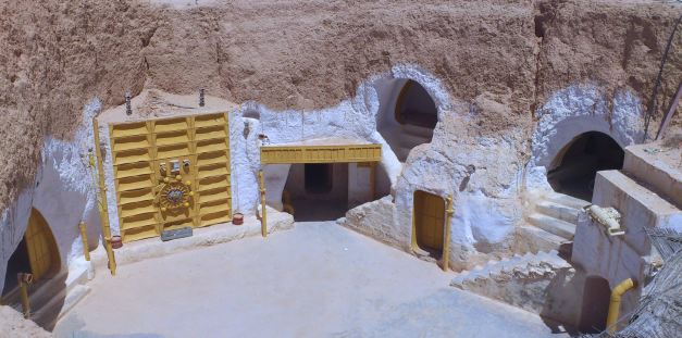 The Hotel Sidi Driss was the location of the "Lars Homestead" in the Star Wars Movies