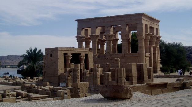 The Temple of Philae near Aswan