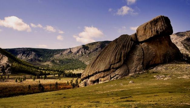 Turtle Rock in Terelj National Park