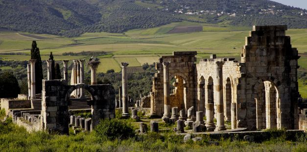 the Ancient Roman City of Volubilis