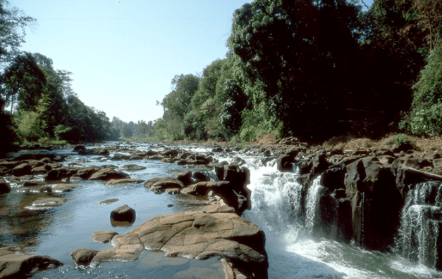Waterfalls Outside Pakse