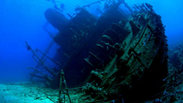 The wreck of the Thistlegorm