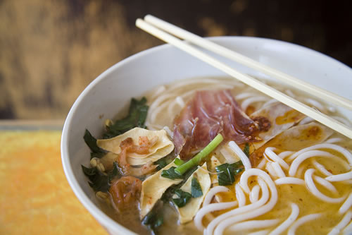 Cross-the-Bridge Noodles are a favourite of locals and visitors alike