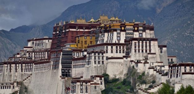Lhasa is the traditional home of the Dali Lama