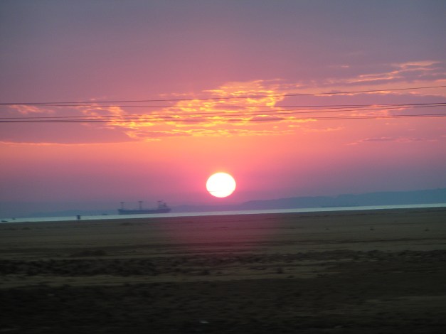 Passing by the Suez Canal